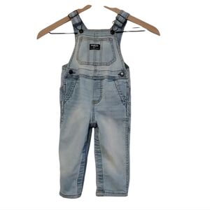 Osh Kosh Denim Overalls, Size 18 Months